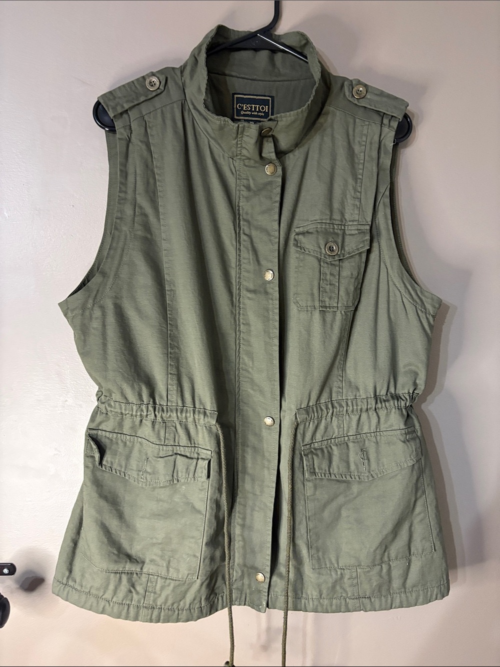 C’ESTTOI Vest Jacket Cargo